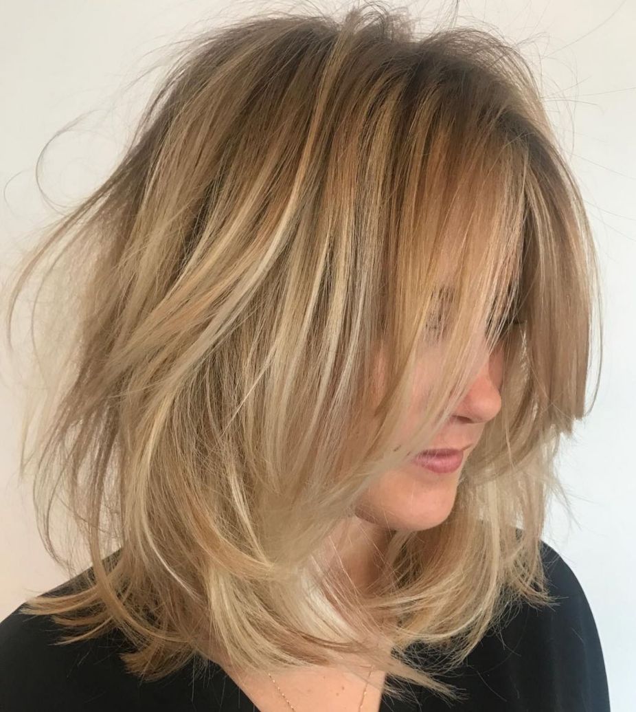 Frisuren Frisuren Fur Dunnes Mittellanges Haar Frisuren Mit Bildern