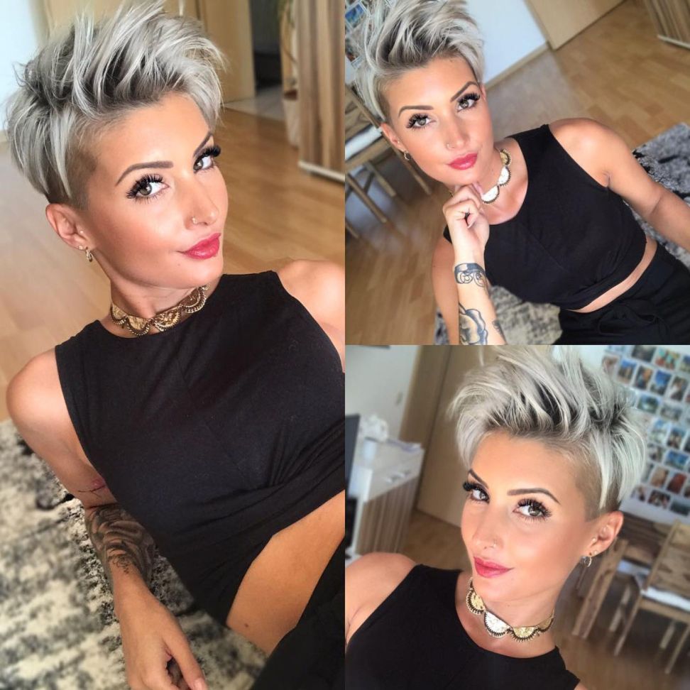 Frauen undercut kurz ▷ 50